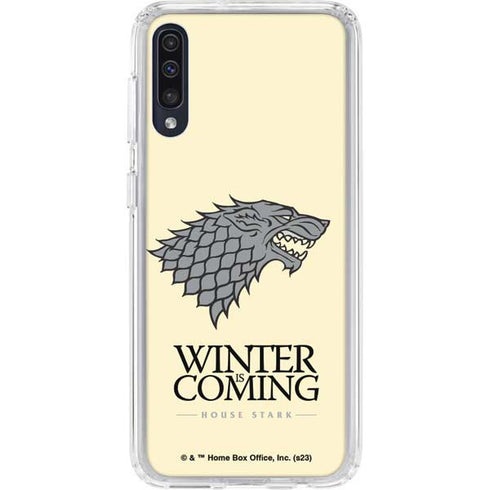 Game of Thrones: House Stark Sigil Galaxy A50 Clear Case